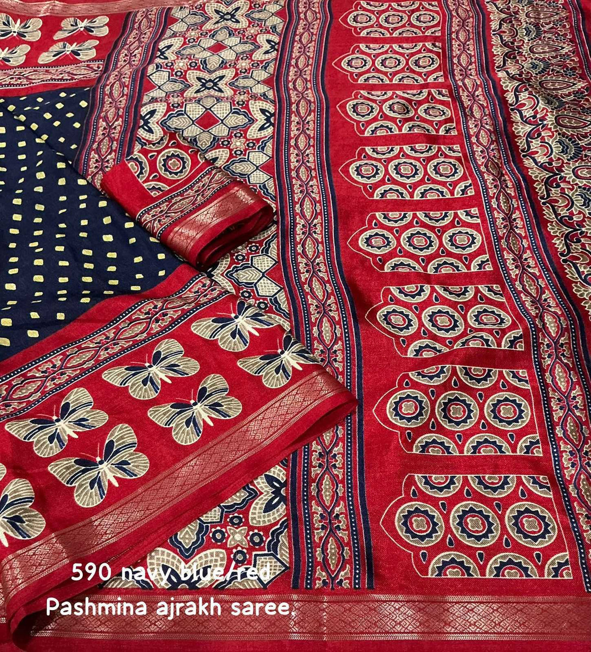 Pashmina Fancy Saree