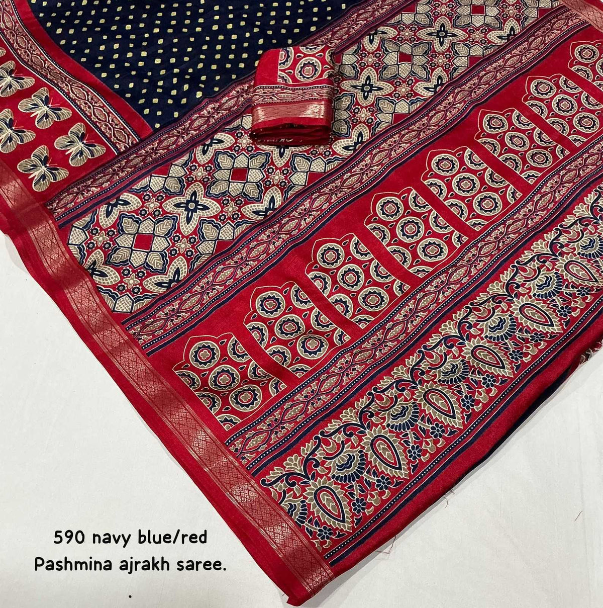 Pashmina Fancy Saree