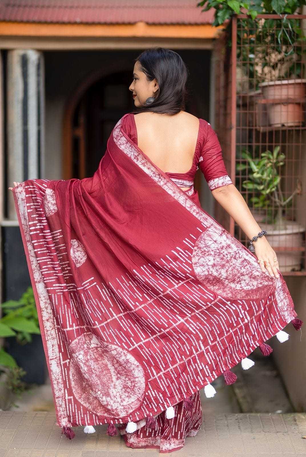 Chanderi Cotton Saree