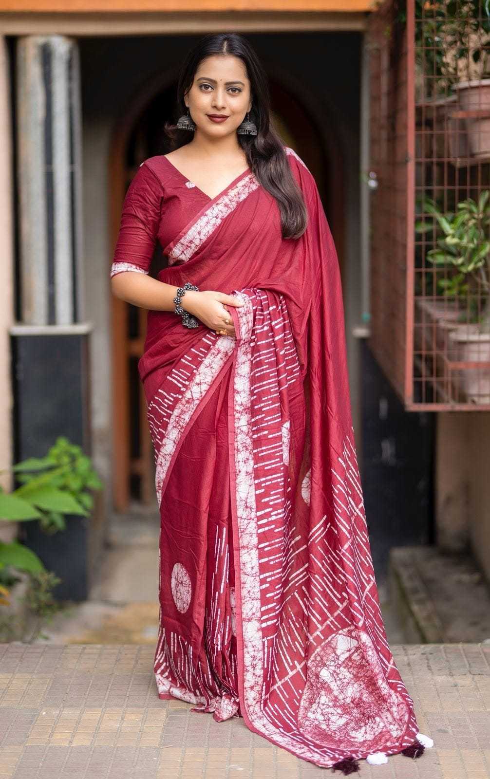 Chanderi Cotton Saree