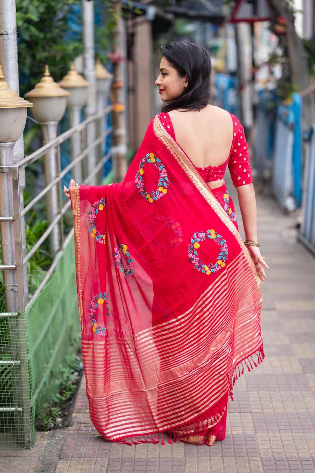 Georgette Saree