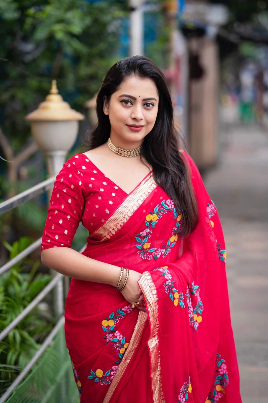 Georgette Saree