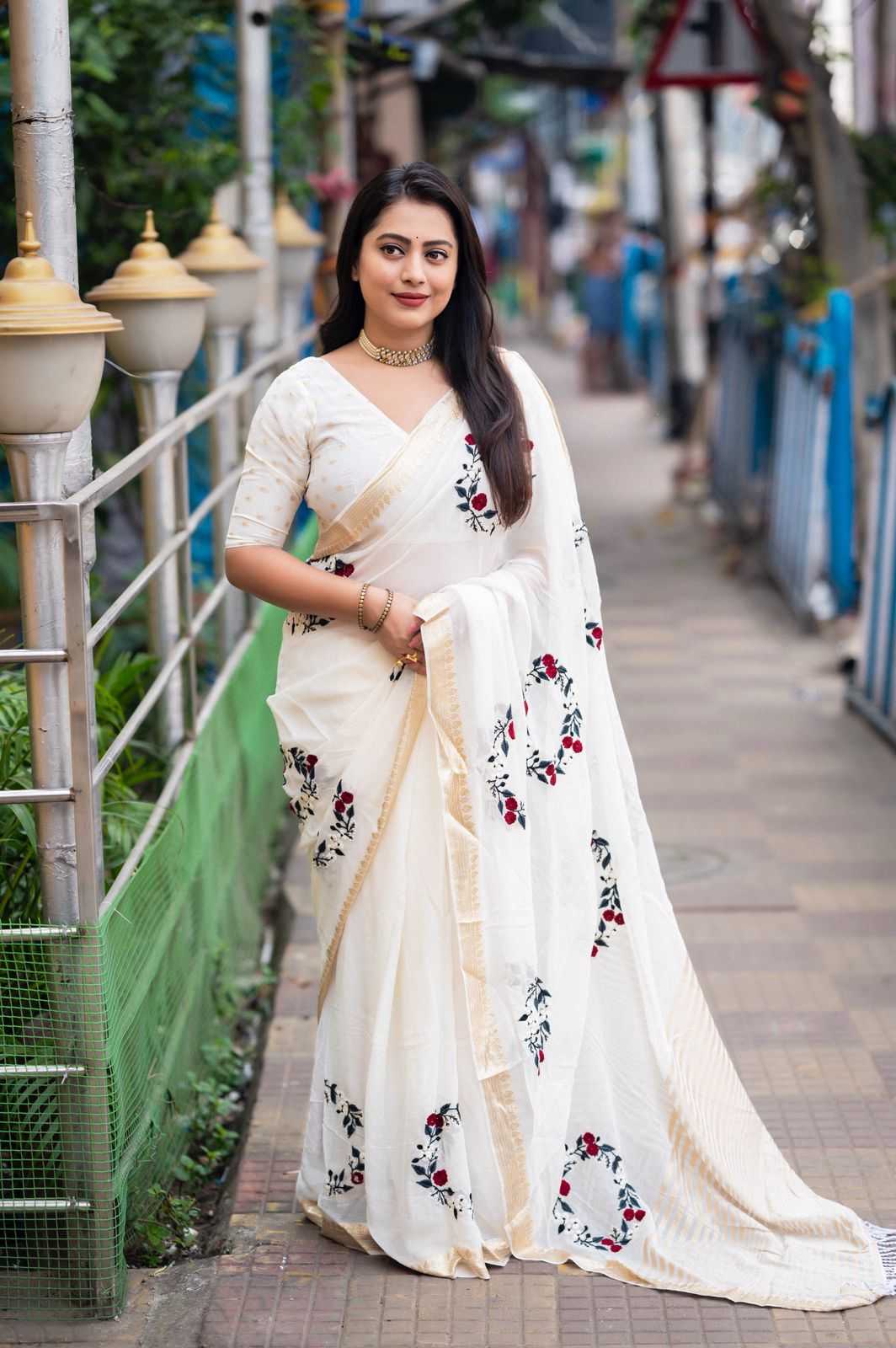 Georgette Saree