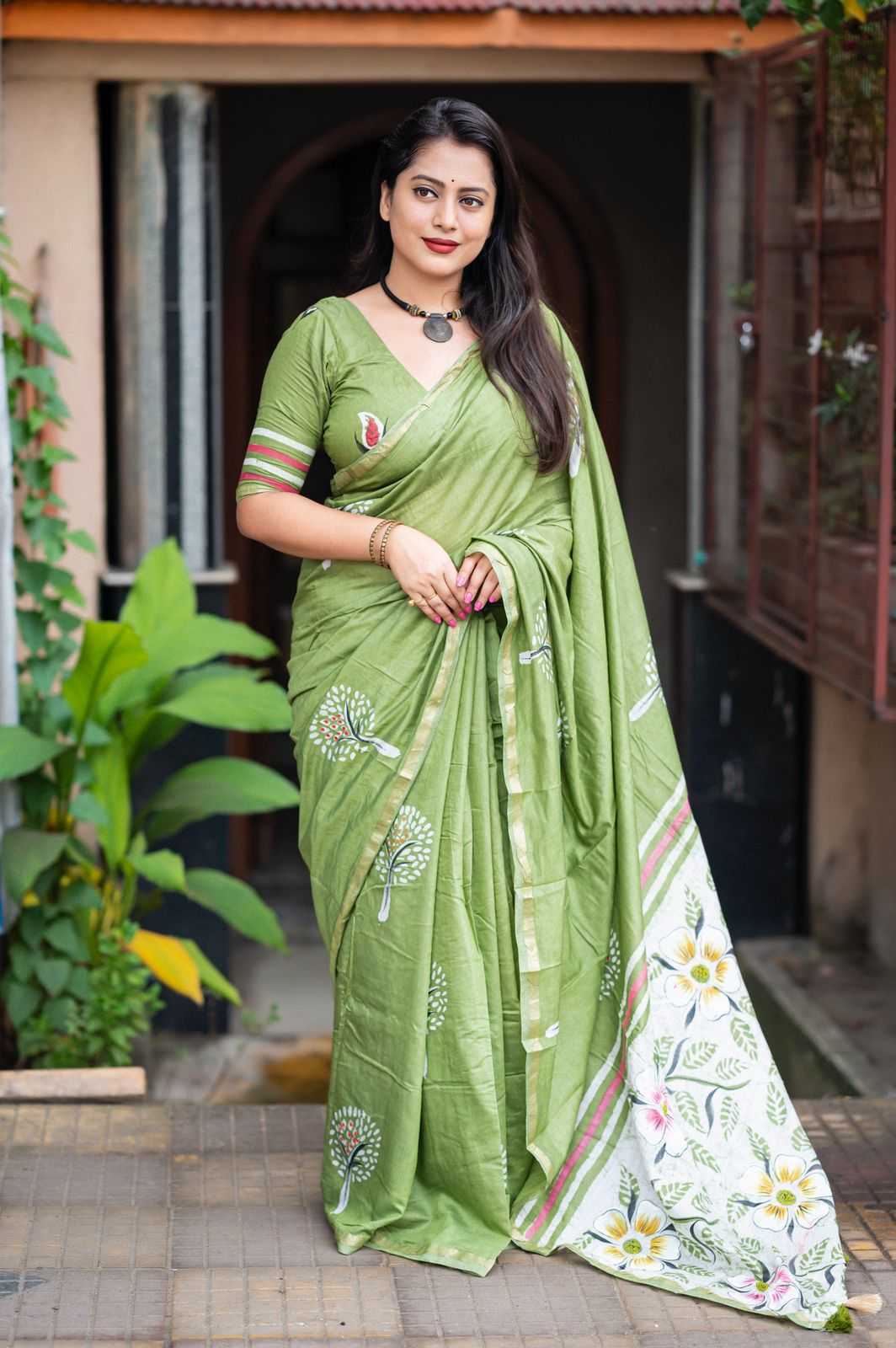 Printed Saree