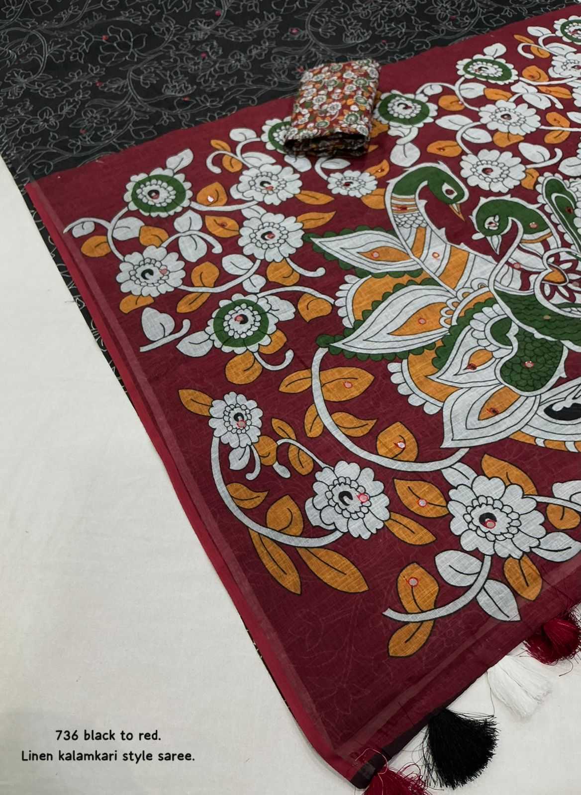 Kalamkari Saree