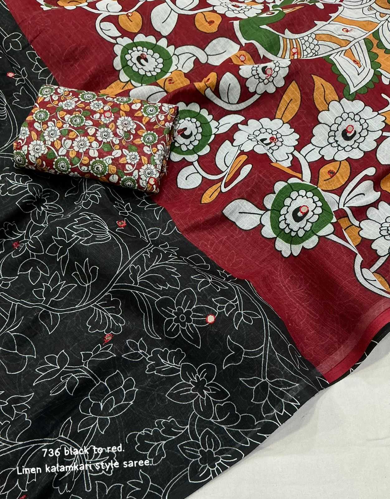 Kalamkari Saree