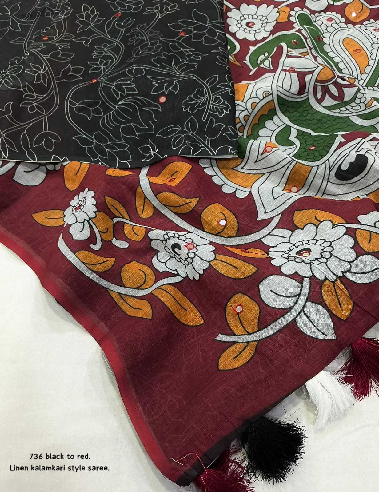 Lichi Silk Printed Saree