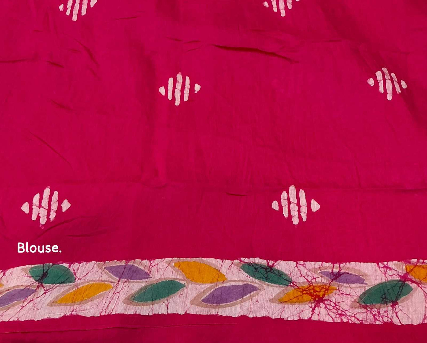 Chanderi Silk Printed Saree