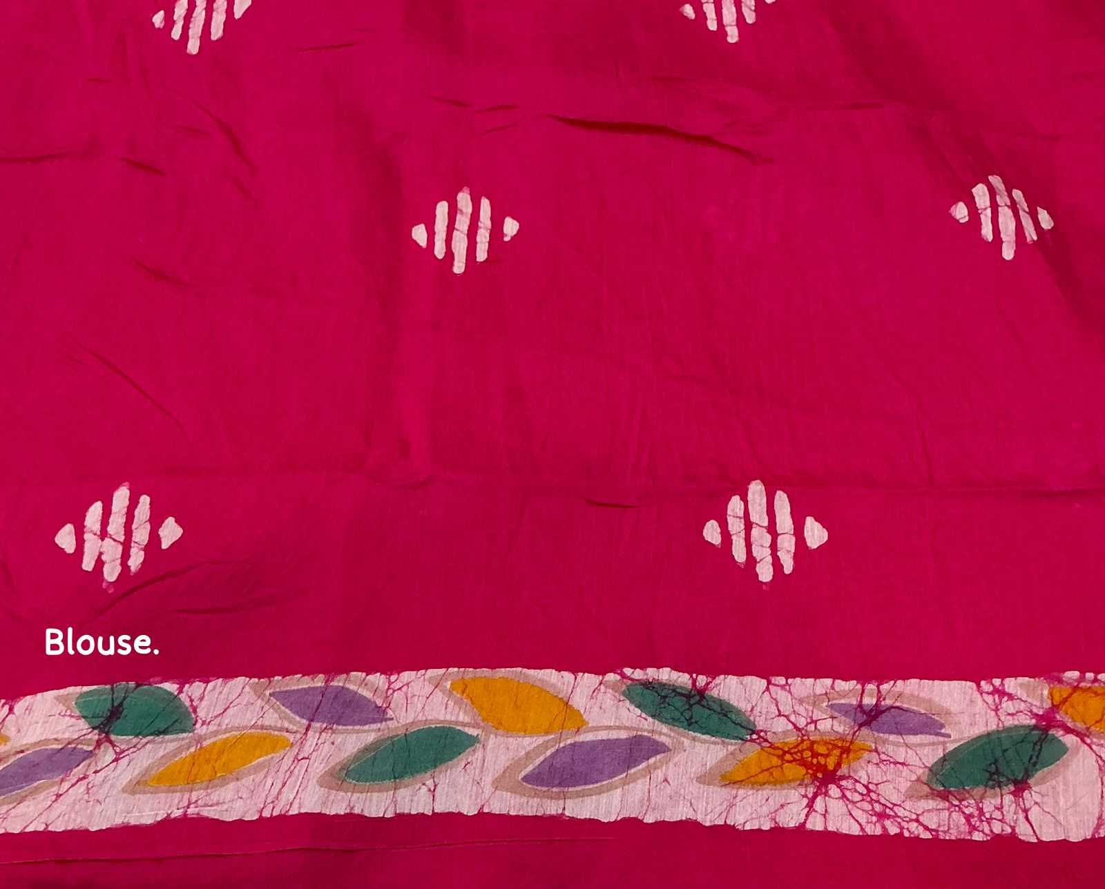 Chanderi Silk Printed Saree