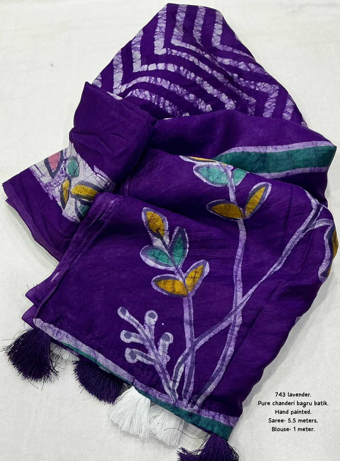 Cotton Batik Saree