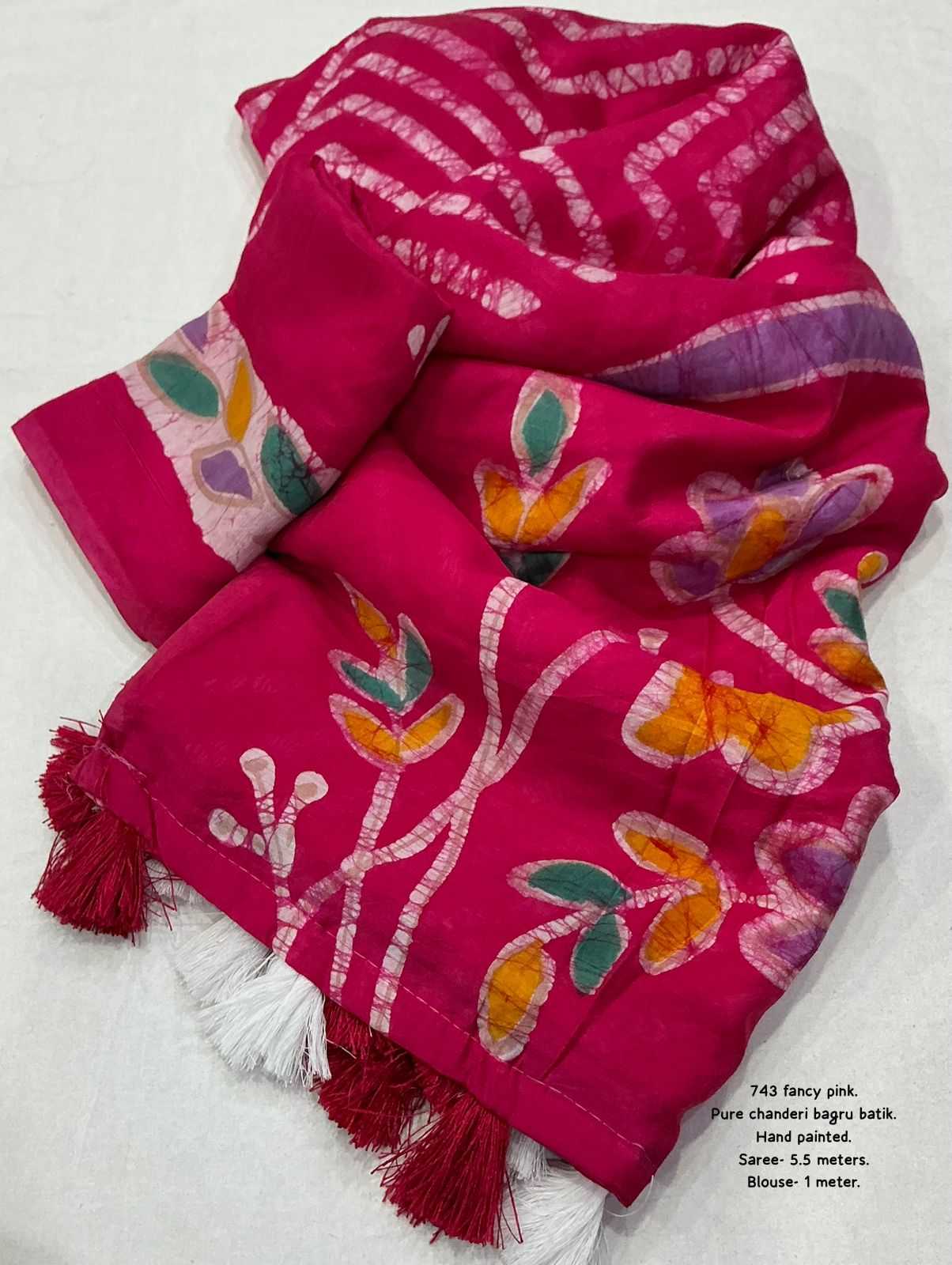 Cotton Batik Saree