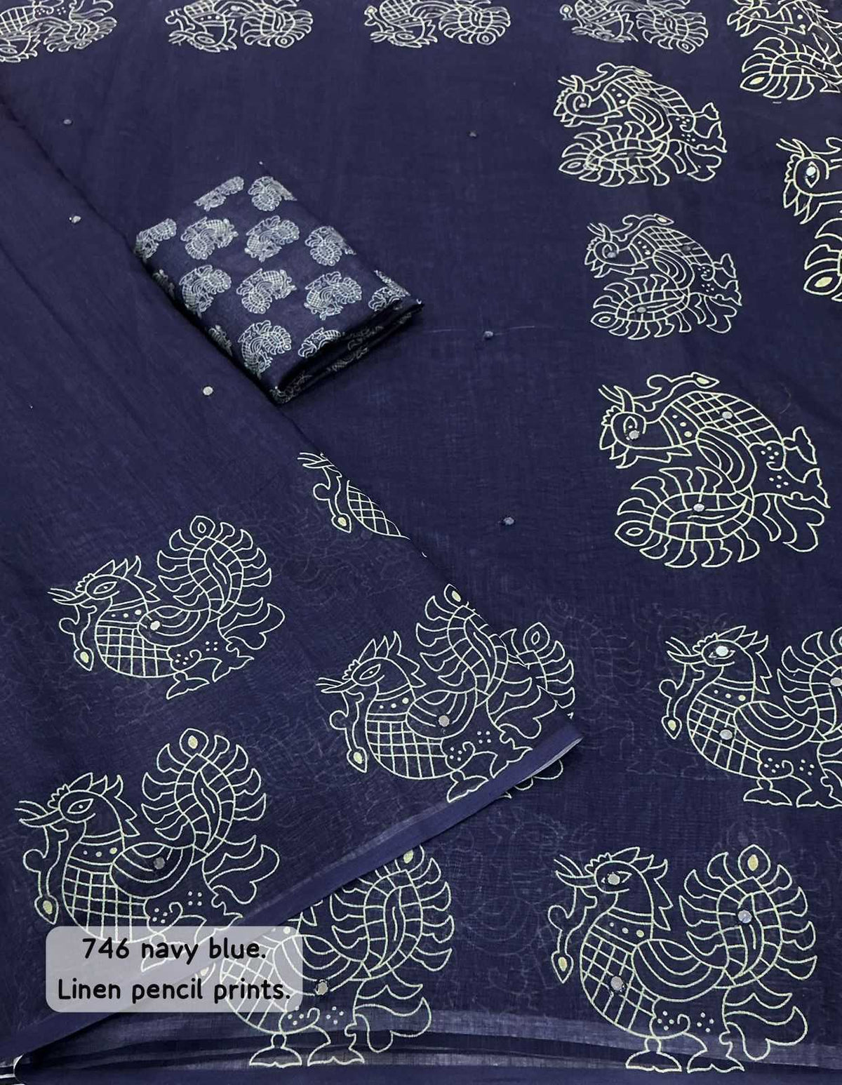 Linen Fancy Saree