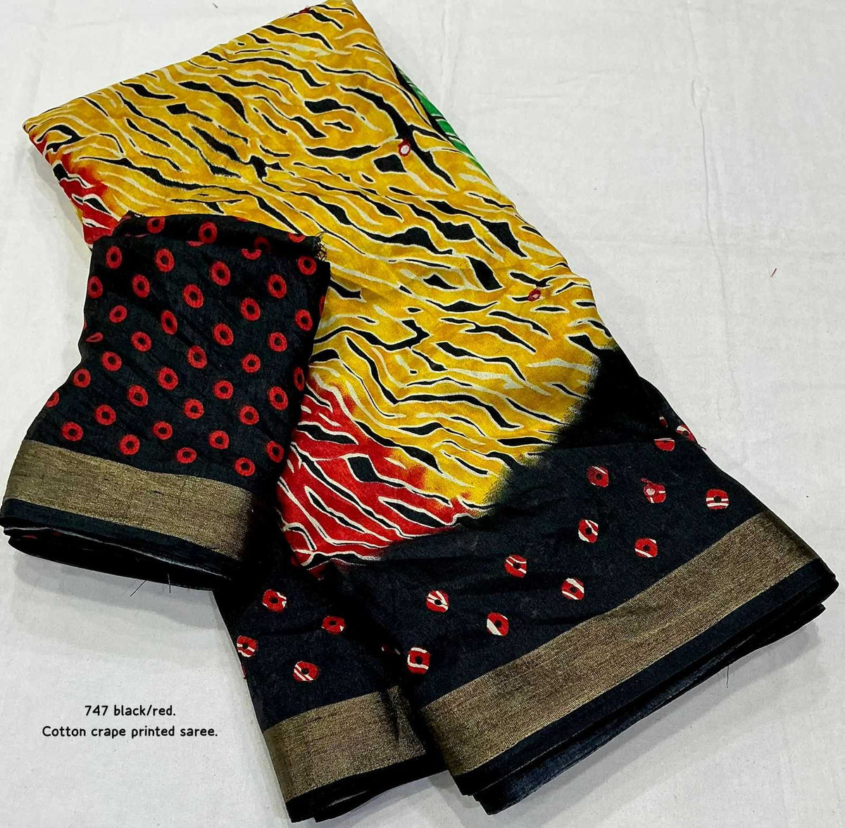 Soft Cotton Designer Saree