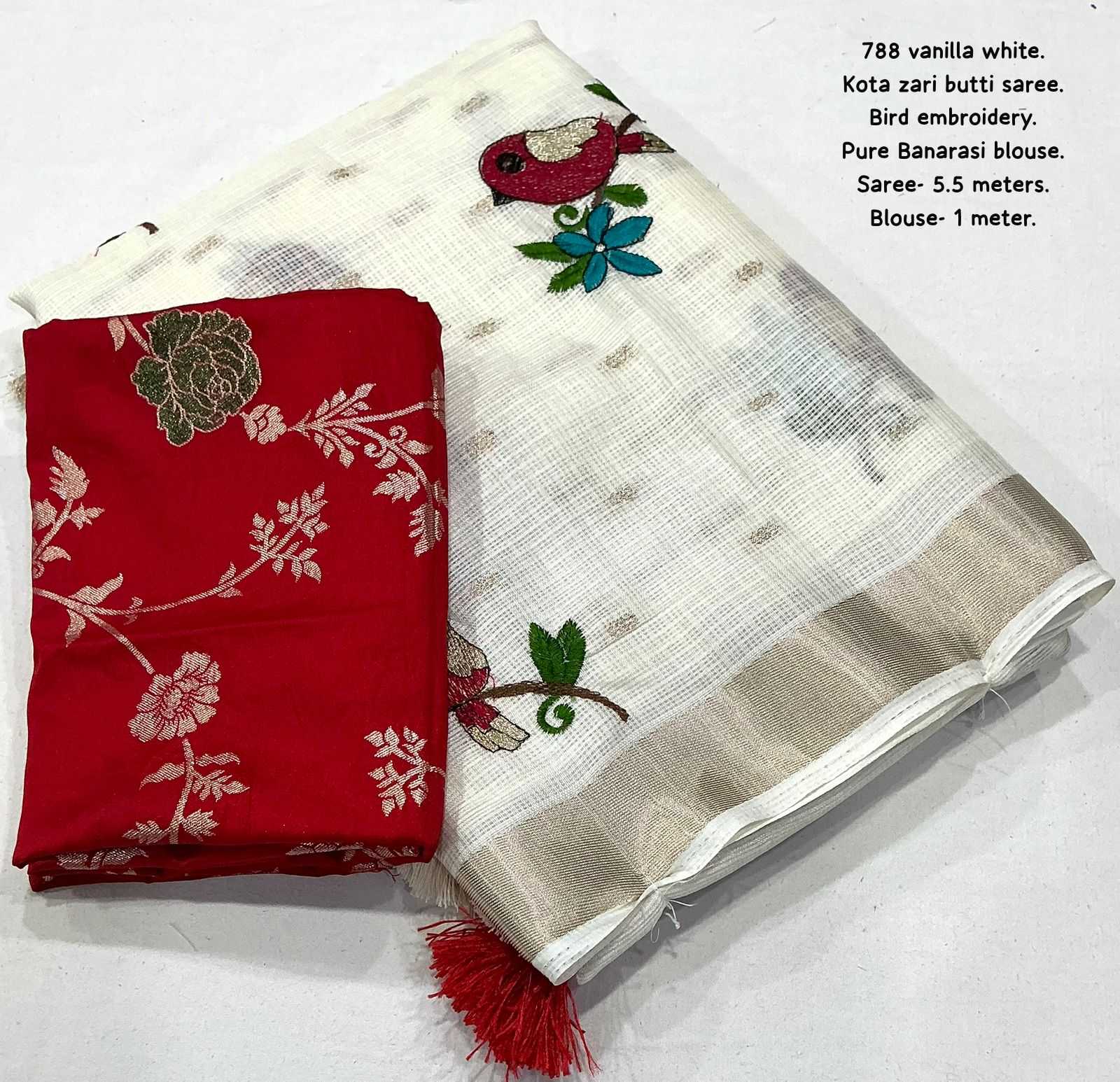 Embroidered Saree
