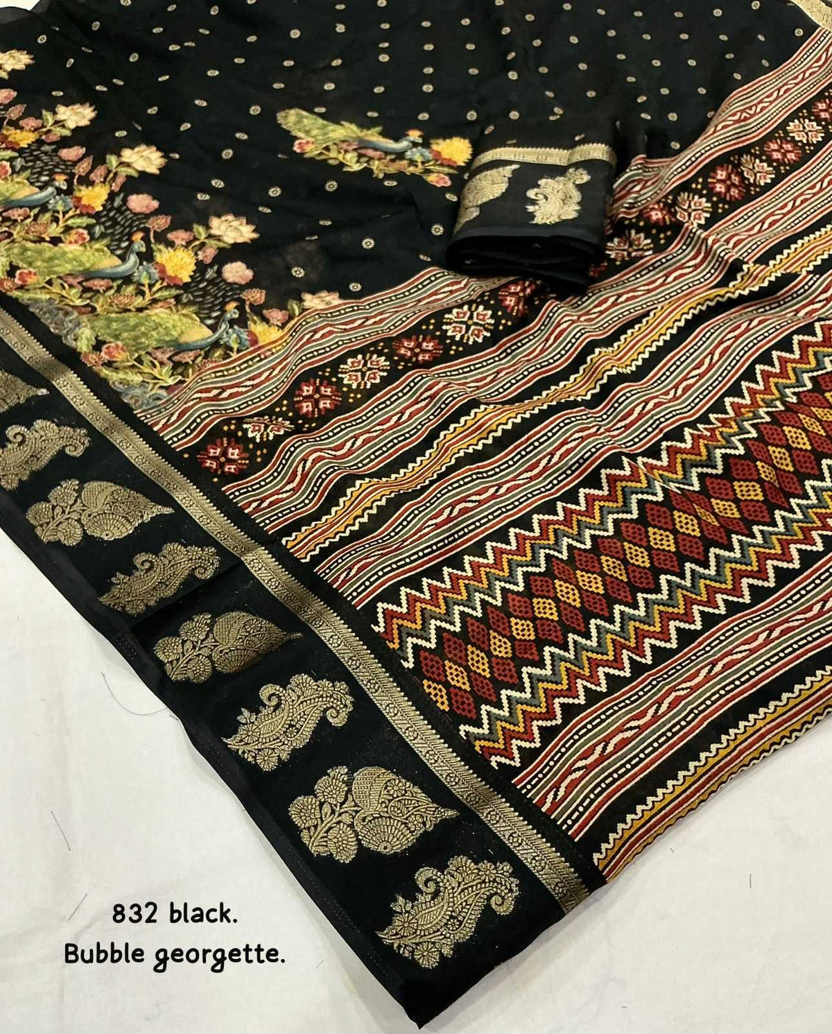 Georgette Printed Saree