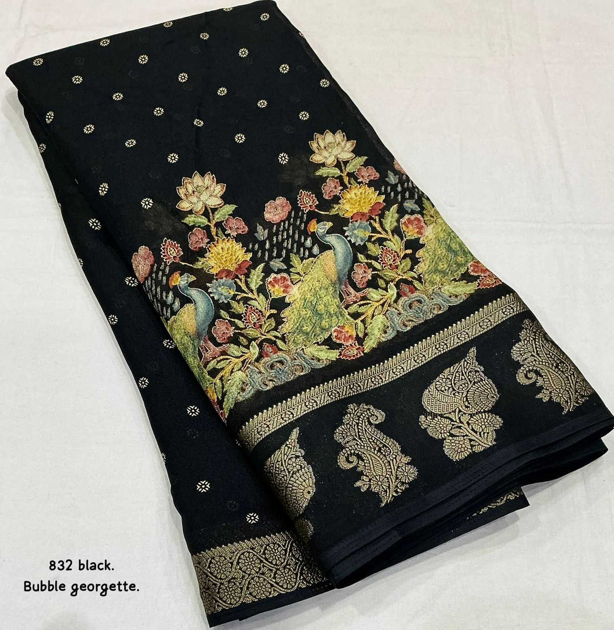 Georgette Printed Saree