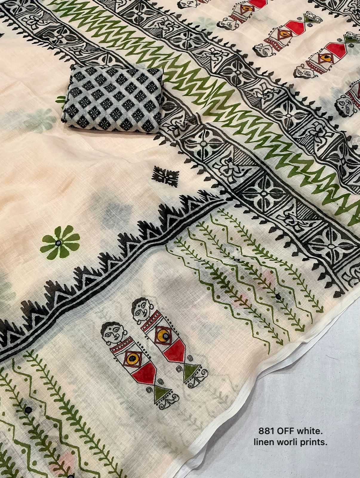 Printed Saree