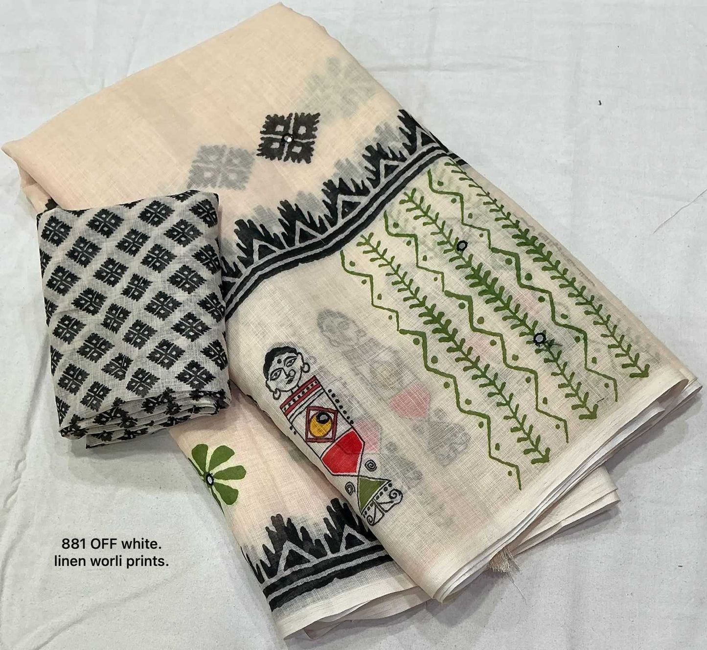 Printed Saree