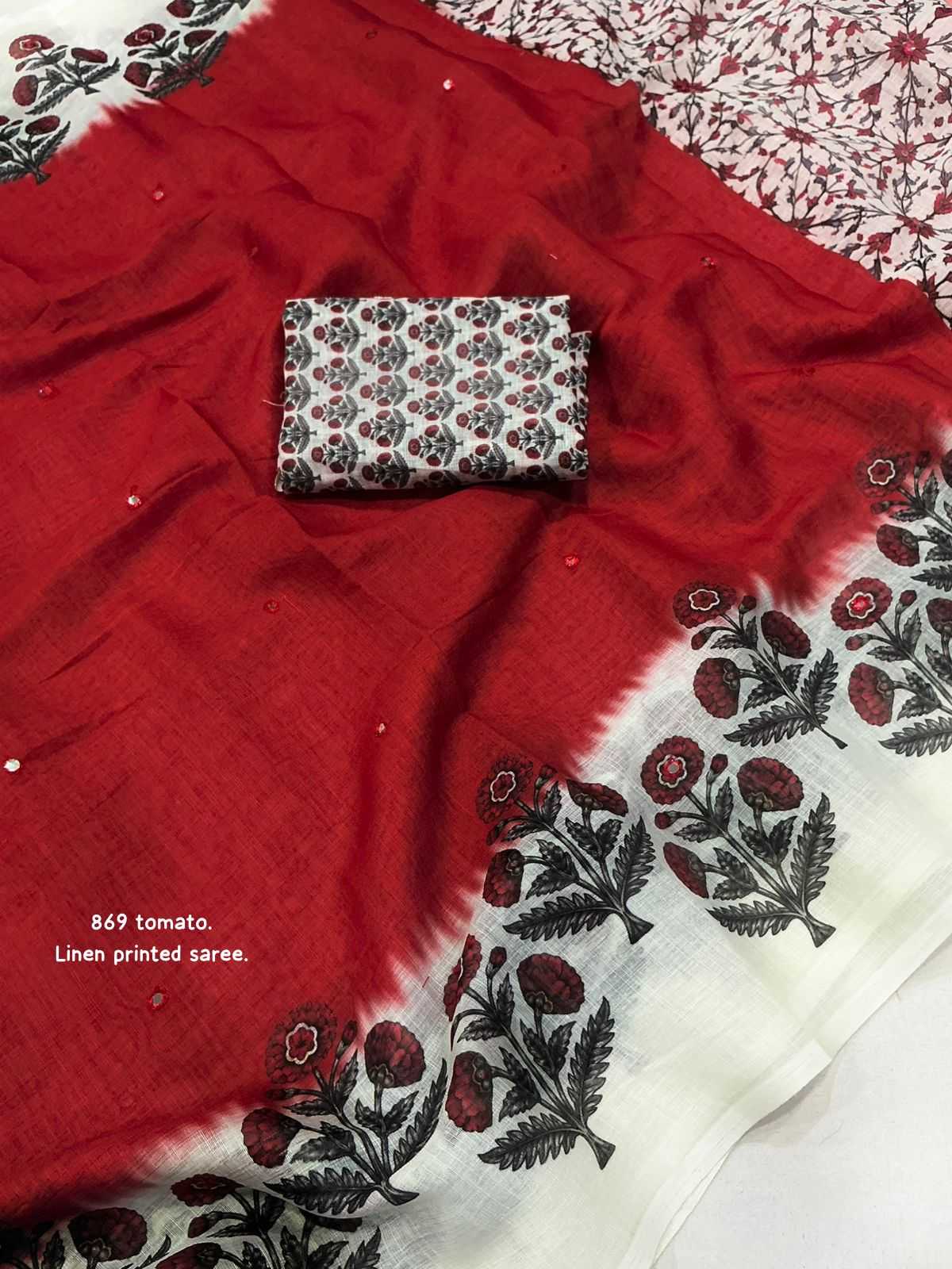Printed Saree