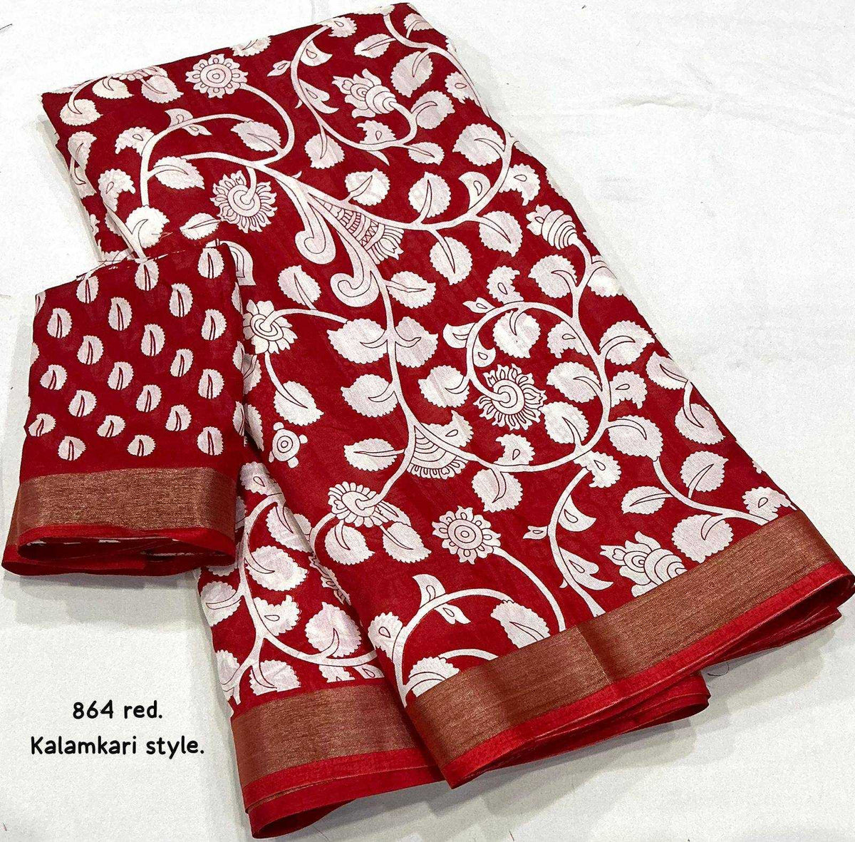 Cotton Printed Saree 864