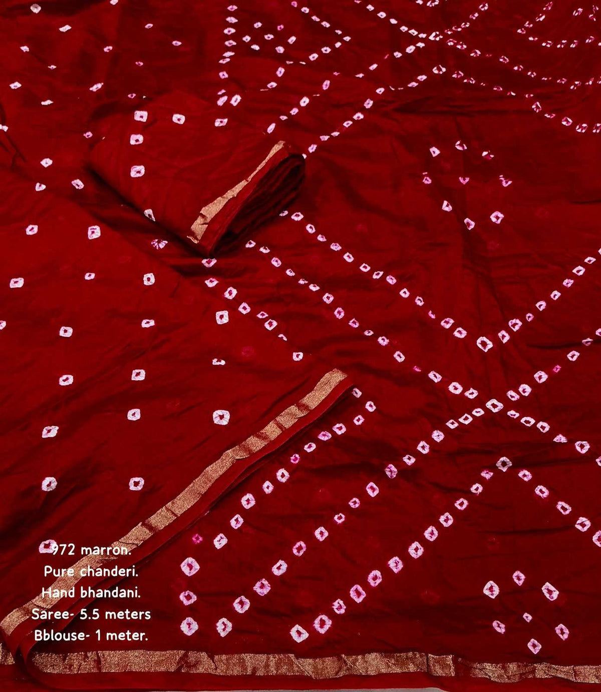 Chanderi Silk Pattu Saree