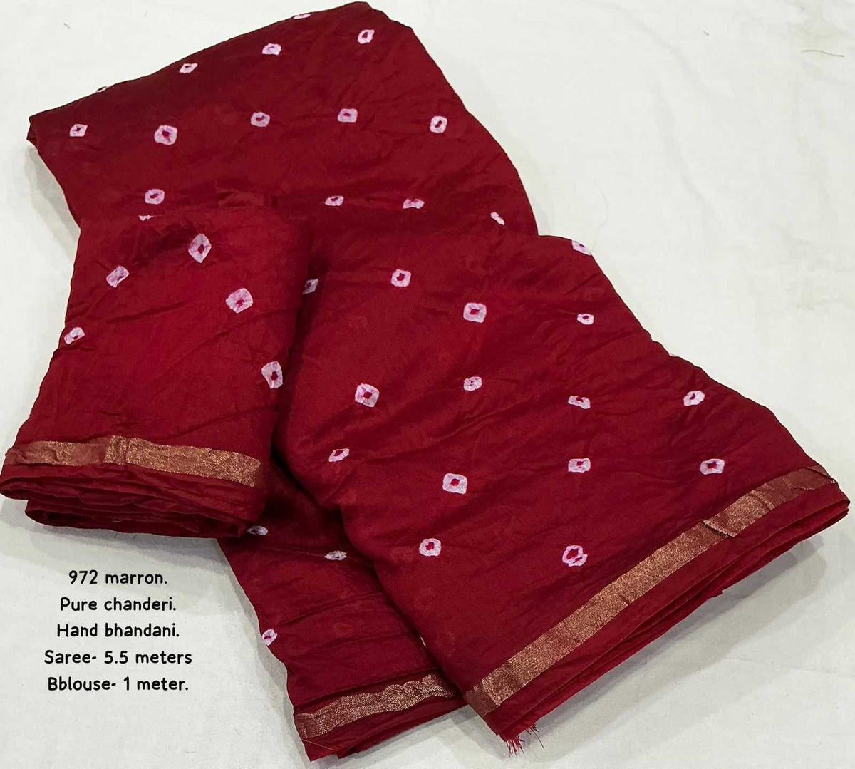 Chanderi Silk Pattu Saree