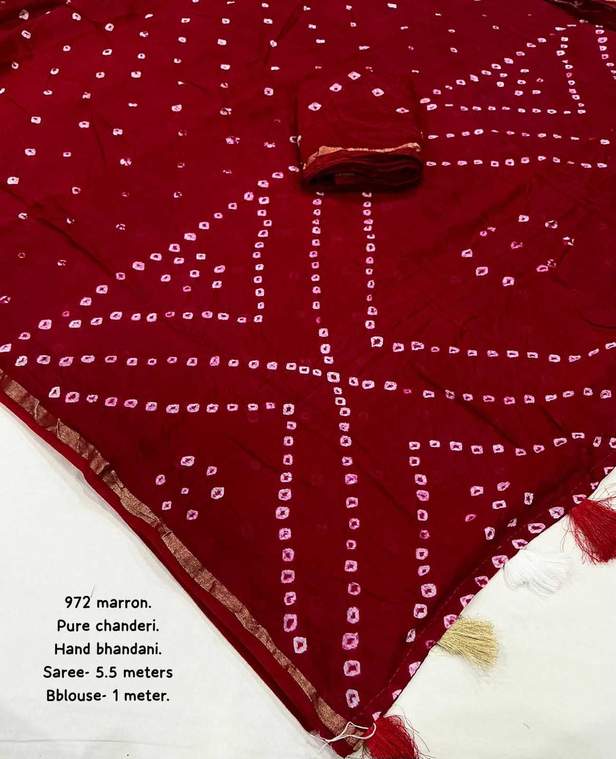 Chanderi Silk Pattu Saree