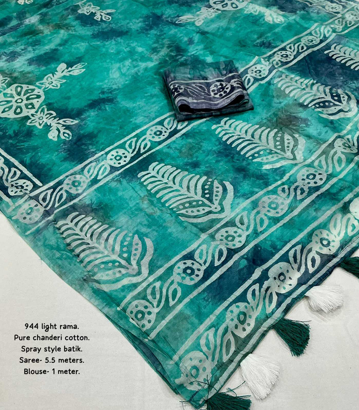 Anaya Chanderi Cotton Printed Saree