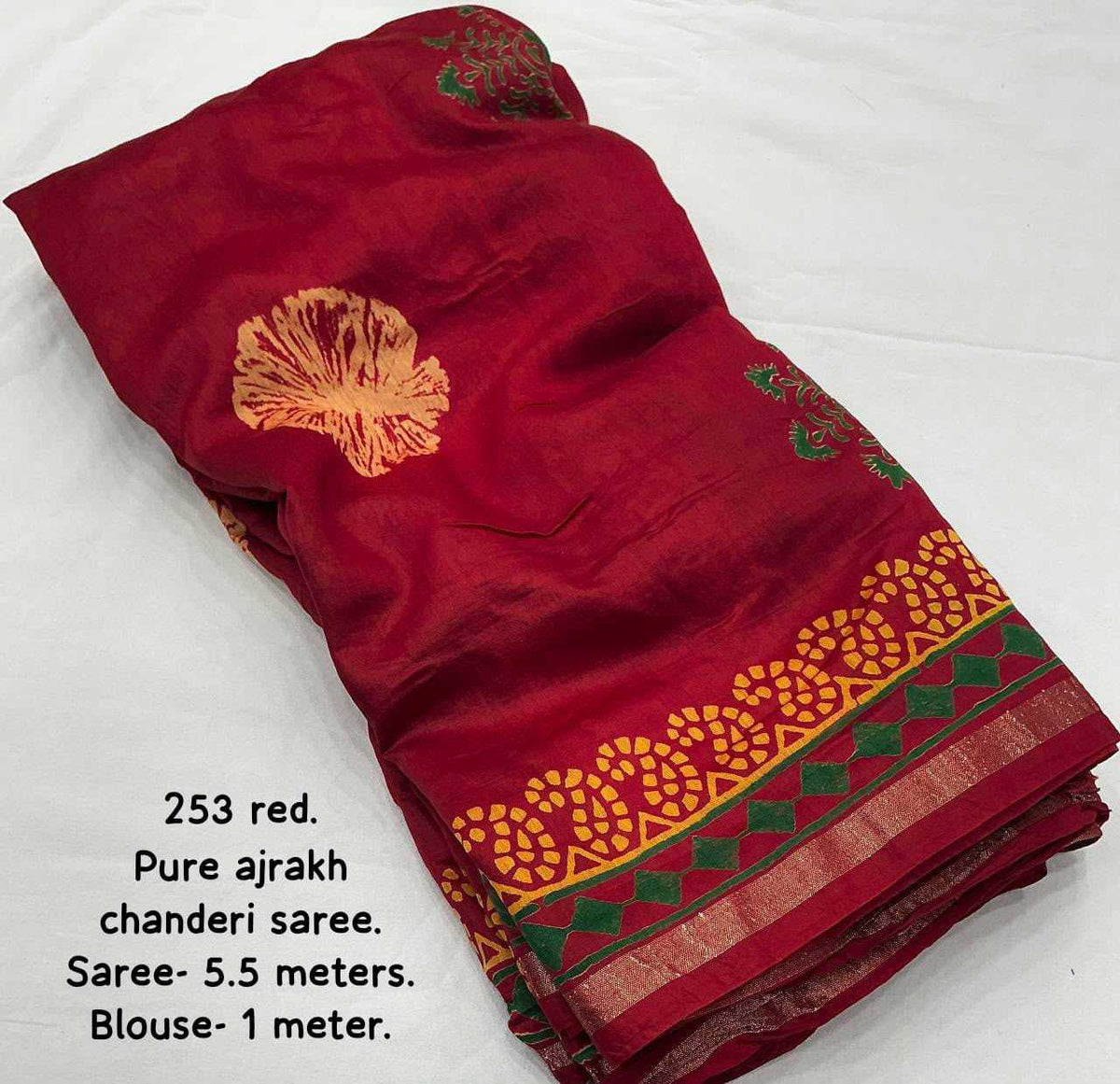 Arshia Chanderi Cotton Designer Saree