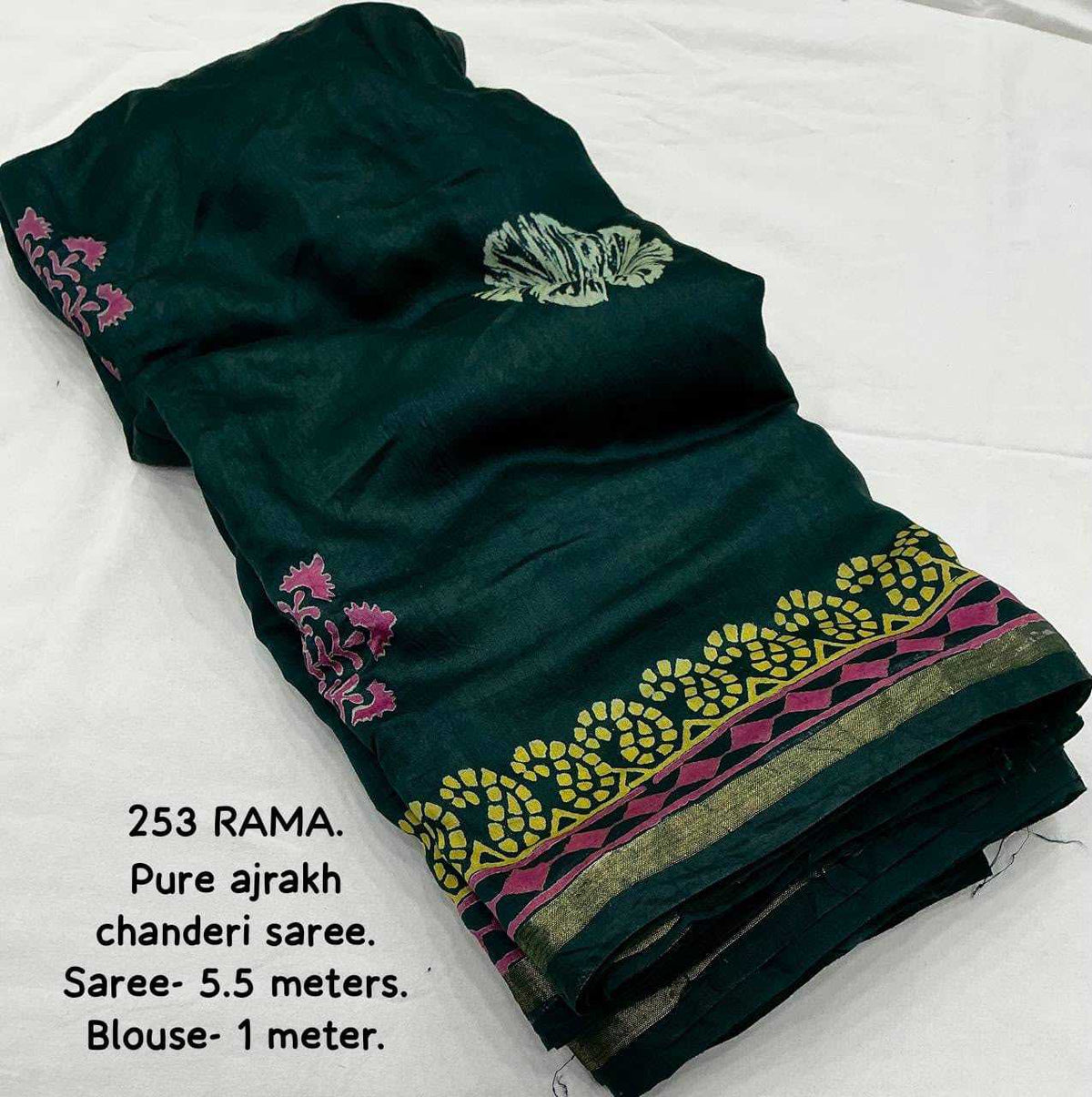 Arshia Chanderi Cotton Designer Saree