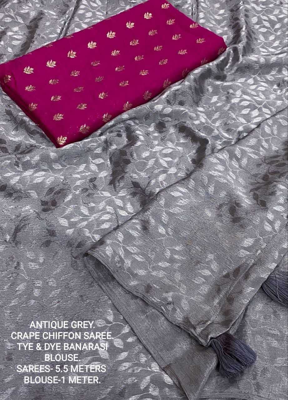 Chiffon Designer Saree