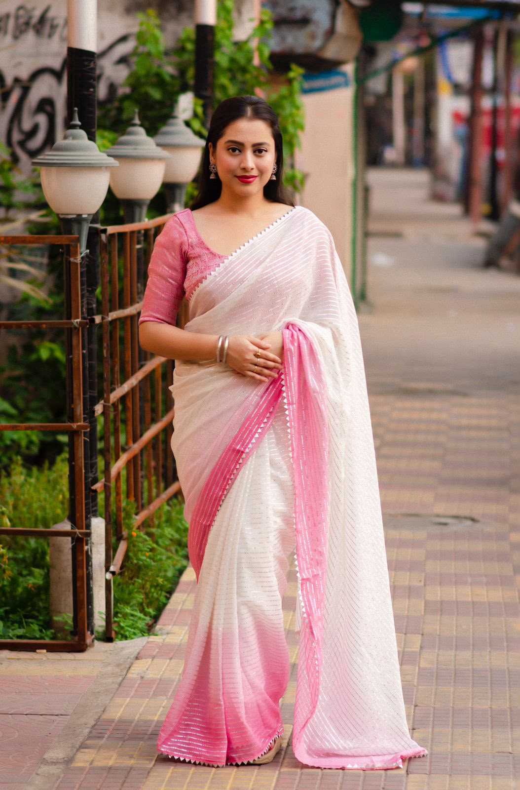 Chiffon Party Wear Saree