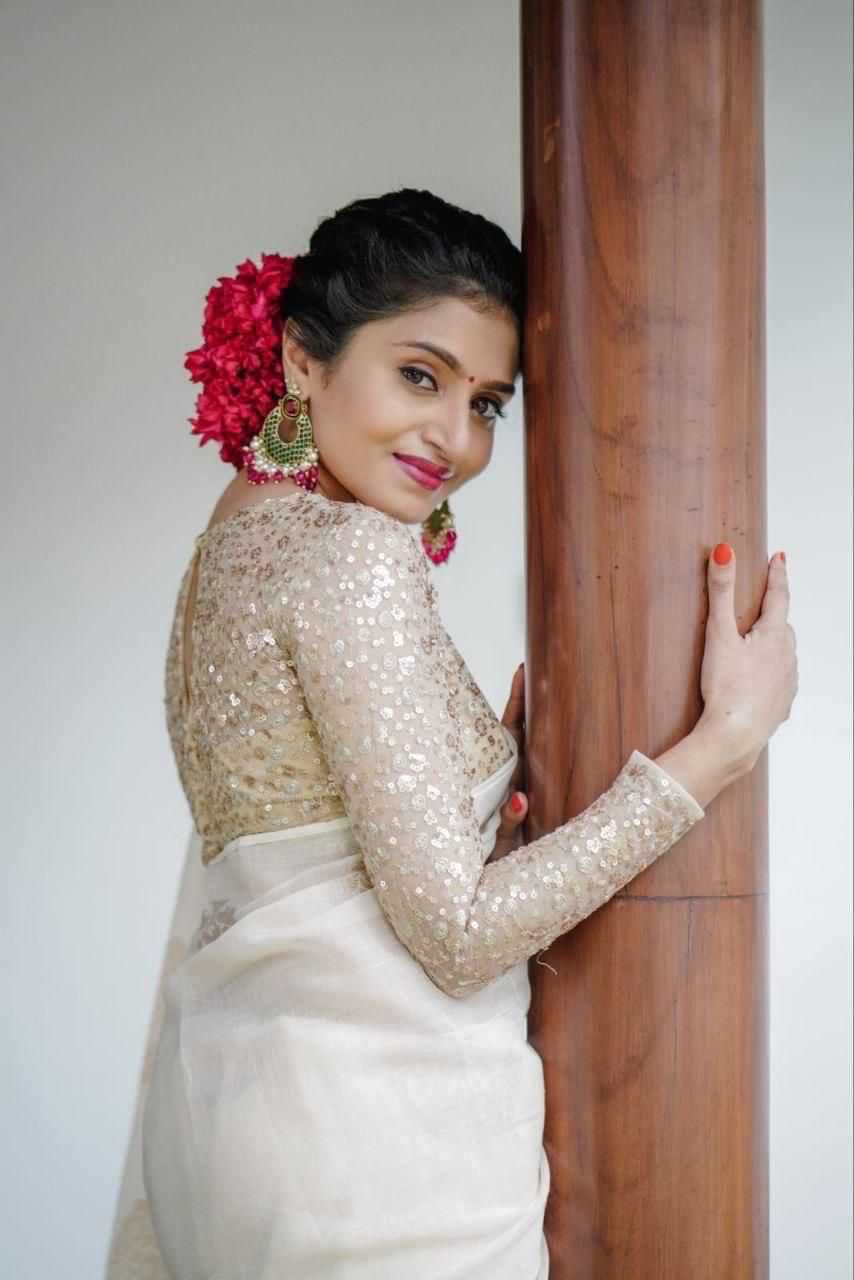 Cotton Jacquard Saree