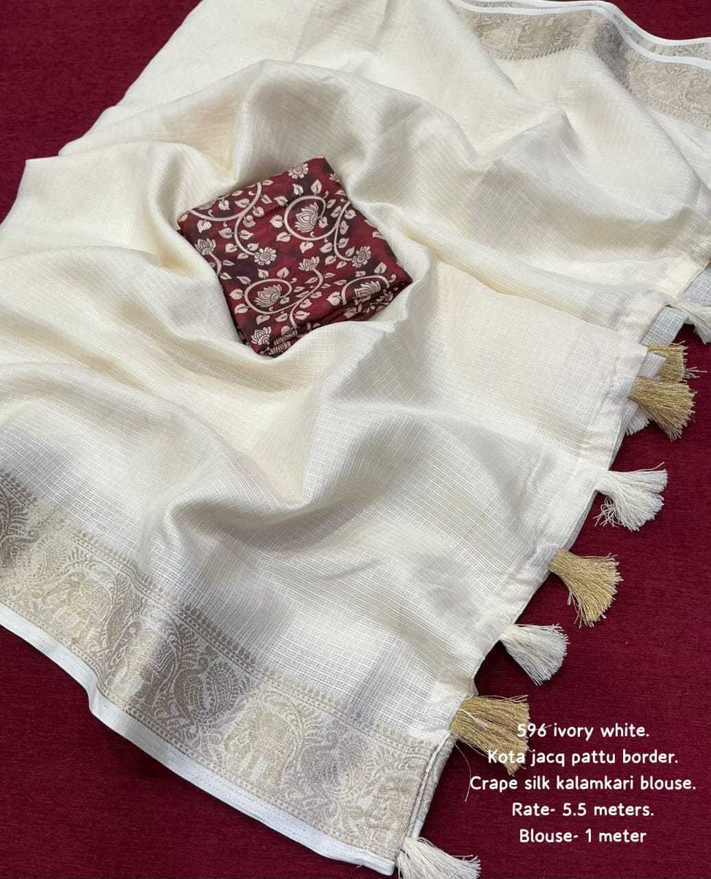 Kota Silk Designer Saree