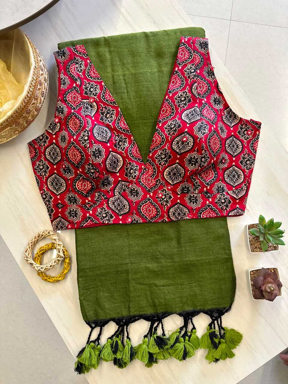 Handloom Silk Sequence Saree