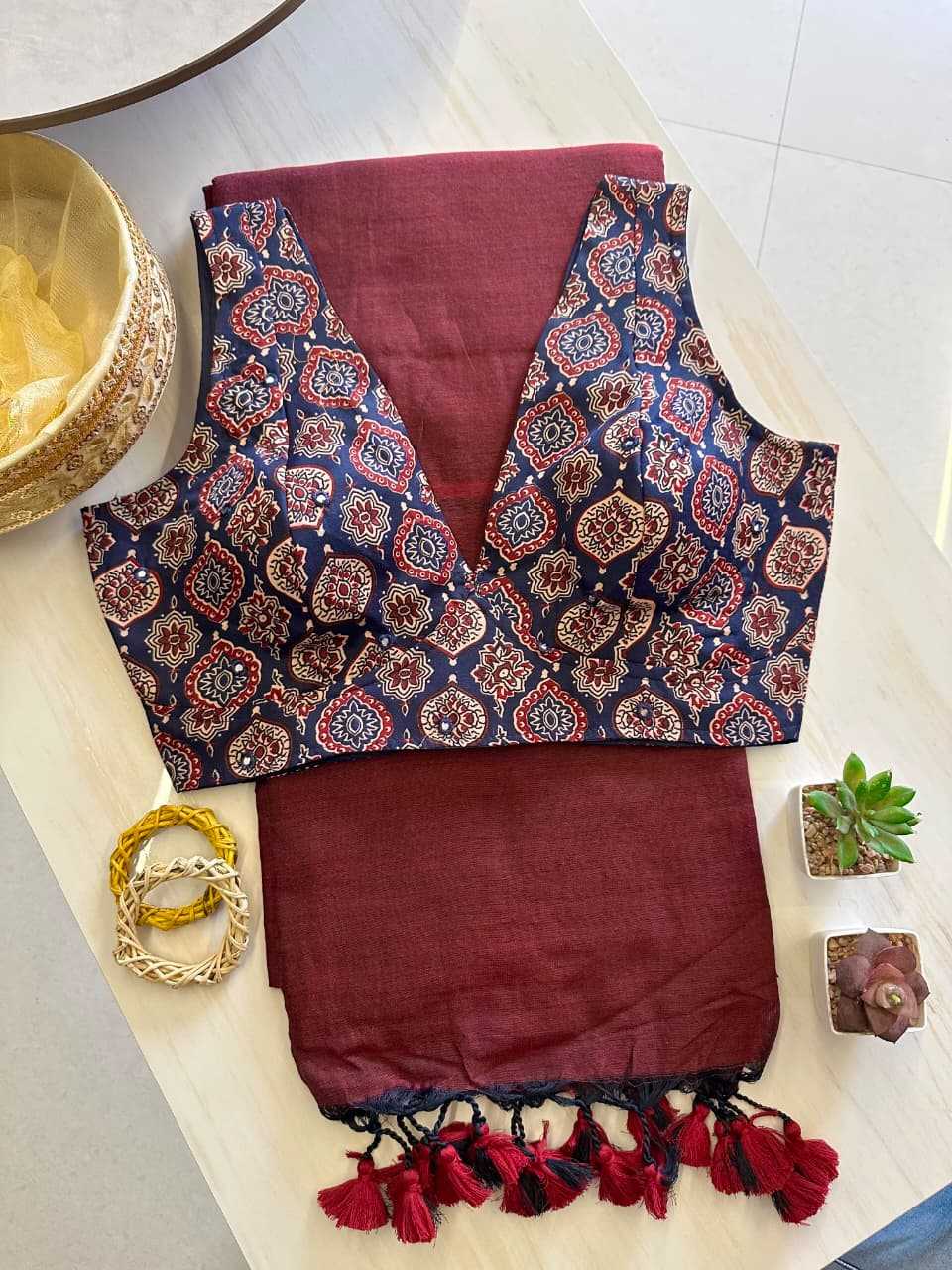 Handloom Silk Sequence Saree