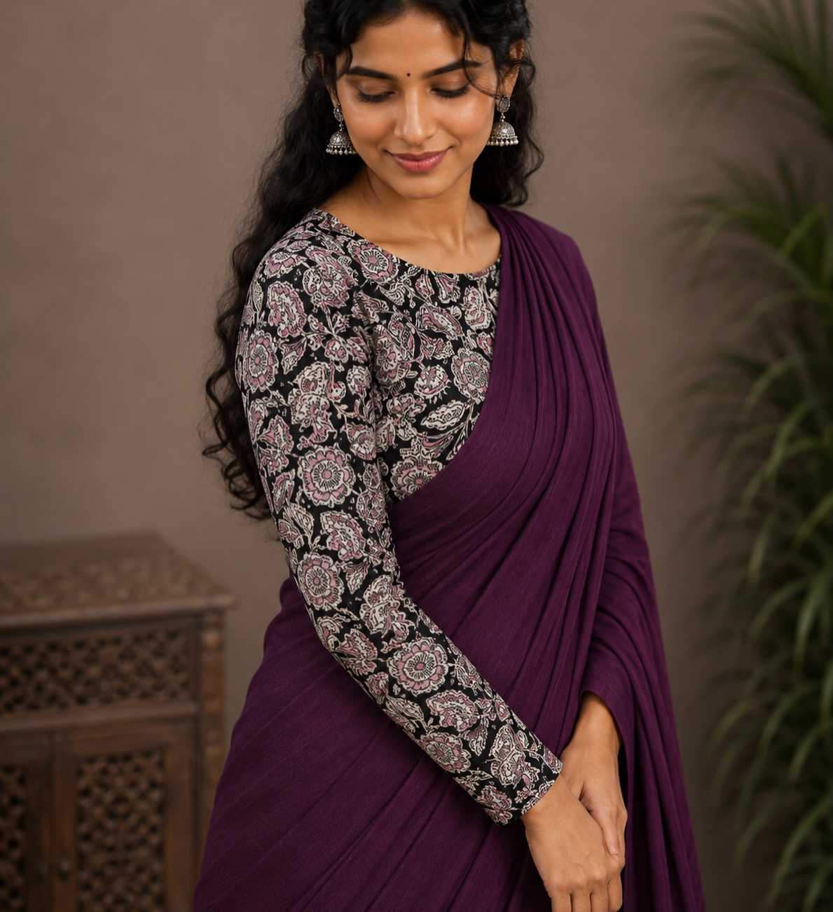 Khadi Cotton Designer Blouse