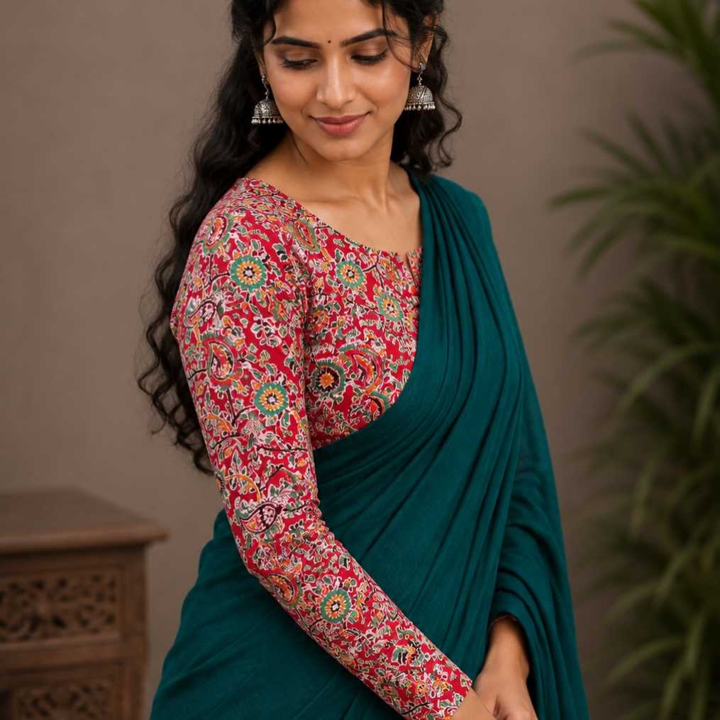 Khadi Cotton Designer Blouse