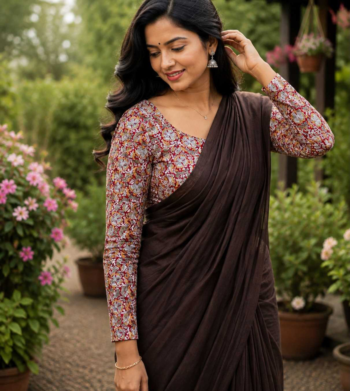 Khadi Cotton Designer Blouse