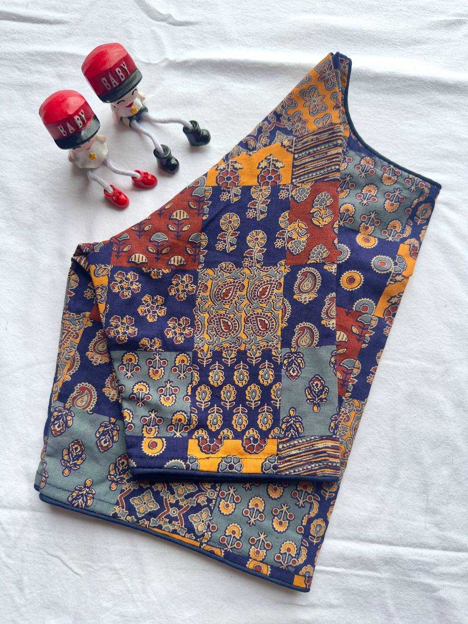 Soft Cotton Printed Blouse