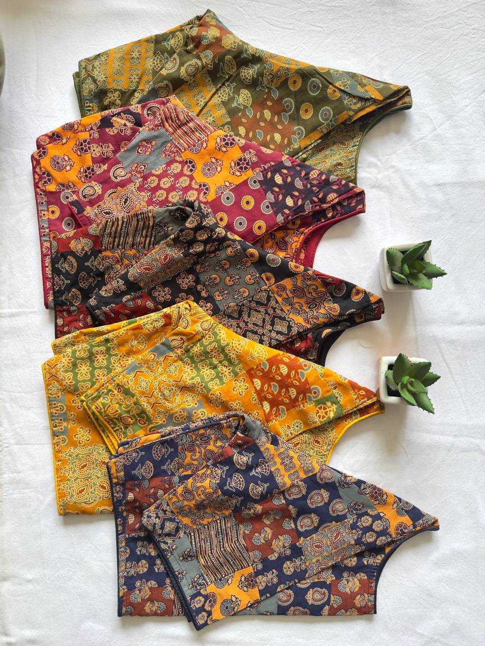 Soft Cotton Printed Blouse