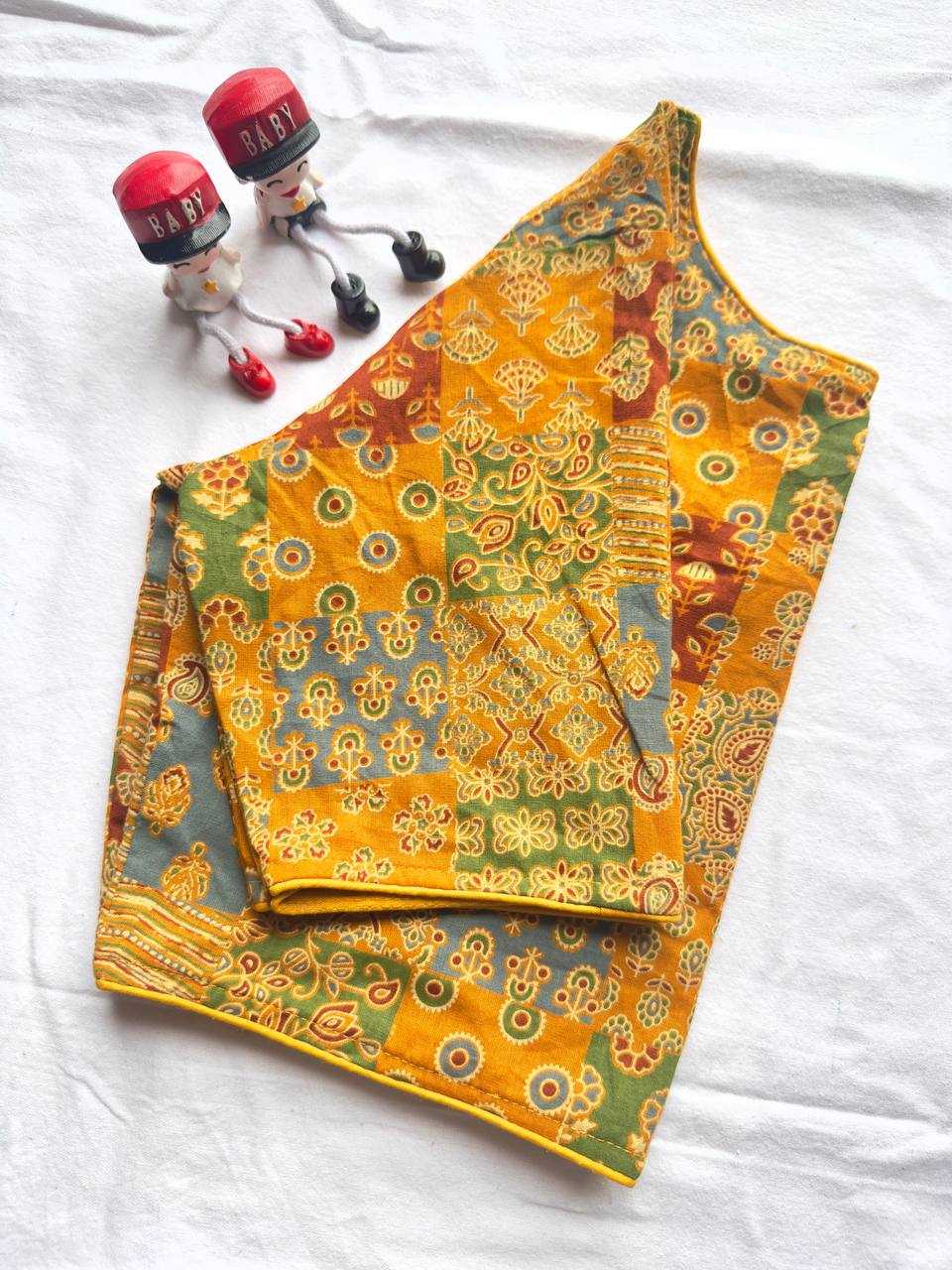 Soft Cotton Printed Blouse