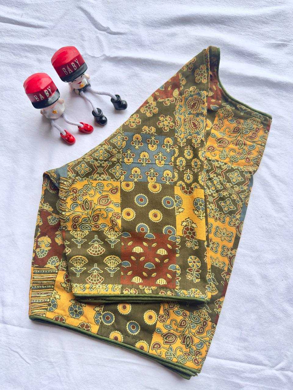 Soft Cotton Printed Blouse