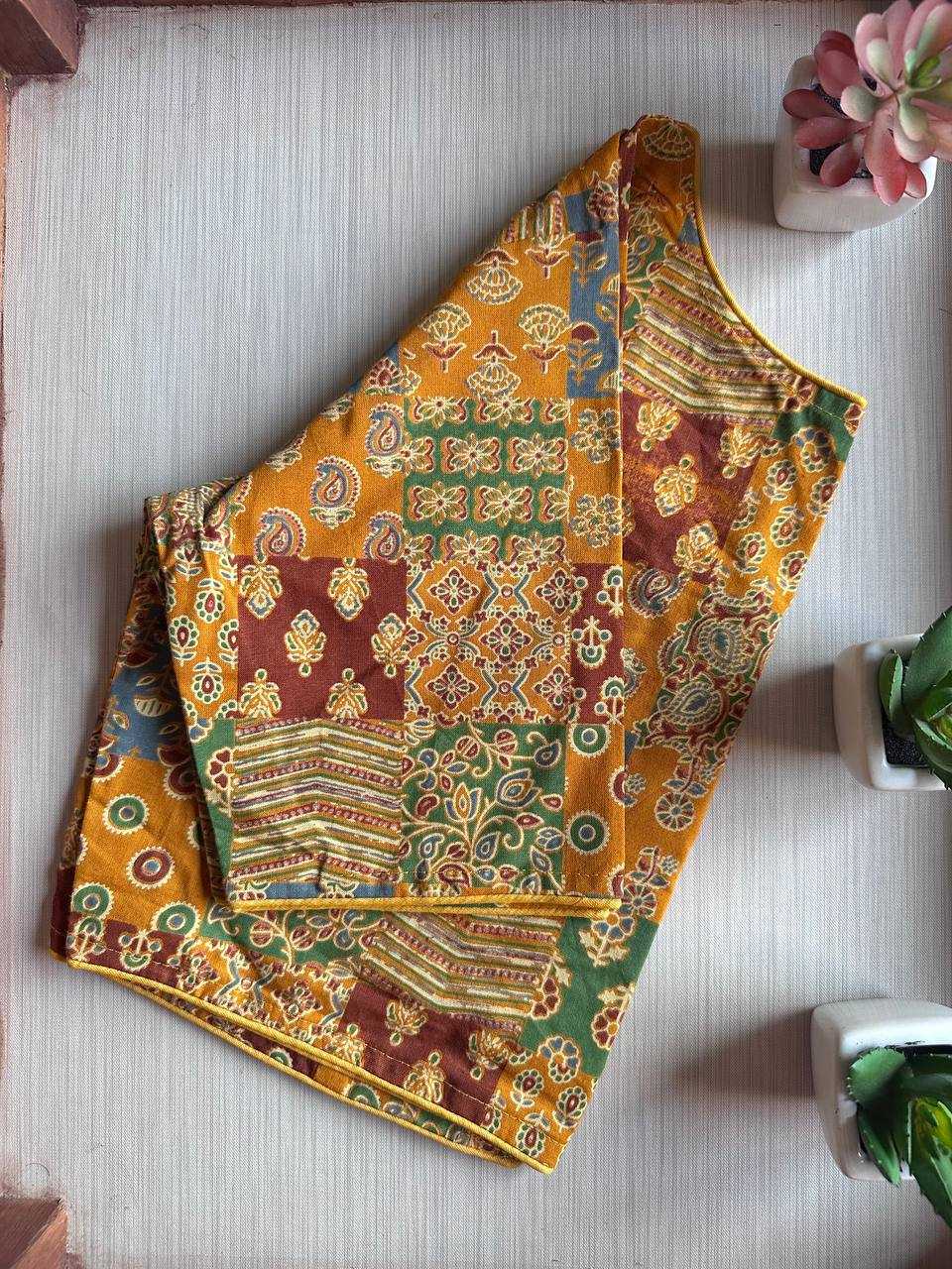 Soft Cotton Printed Blouse