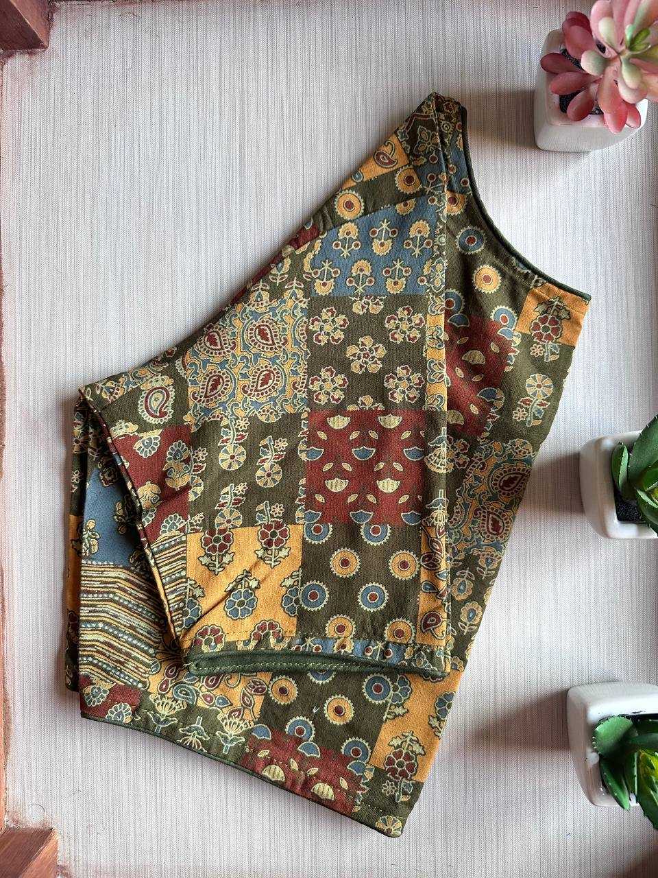 Soft Cotton Printed Blouse