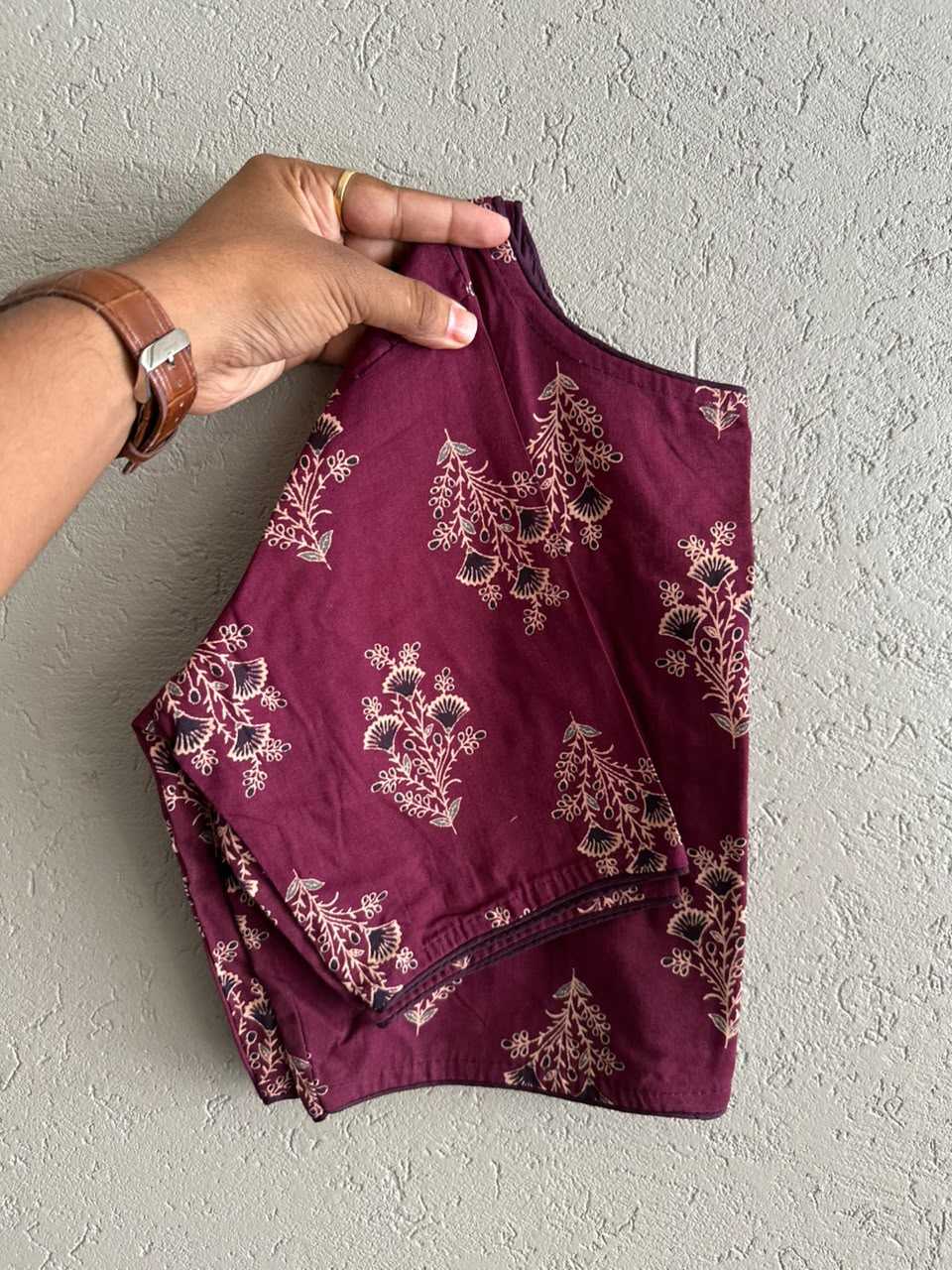 Ishana Soft Cotton Designer Blouse