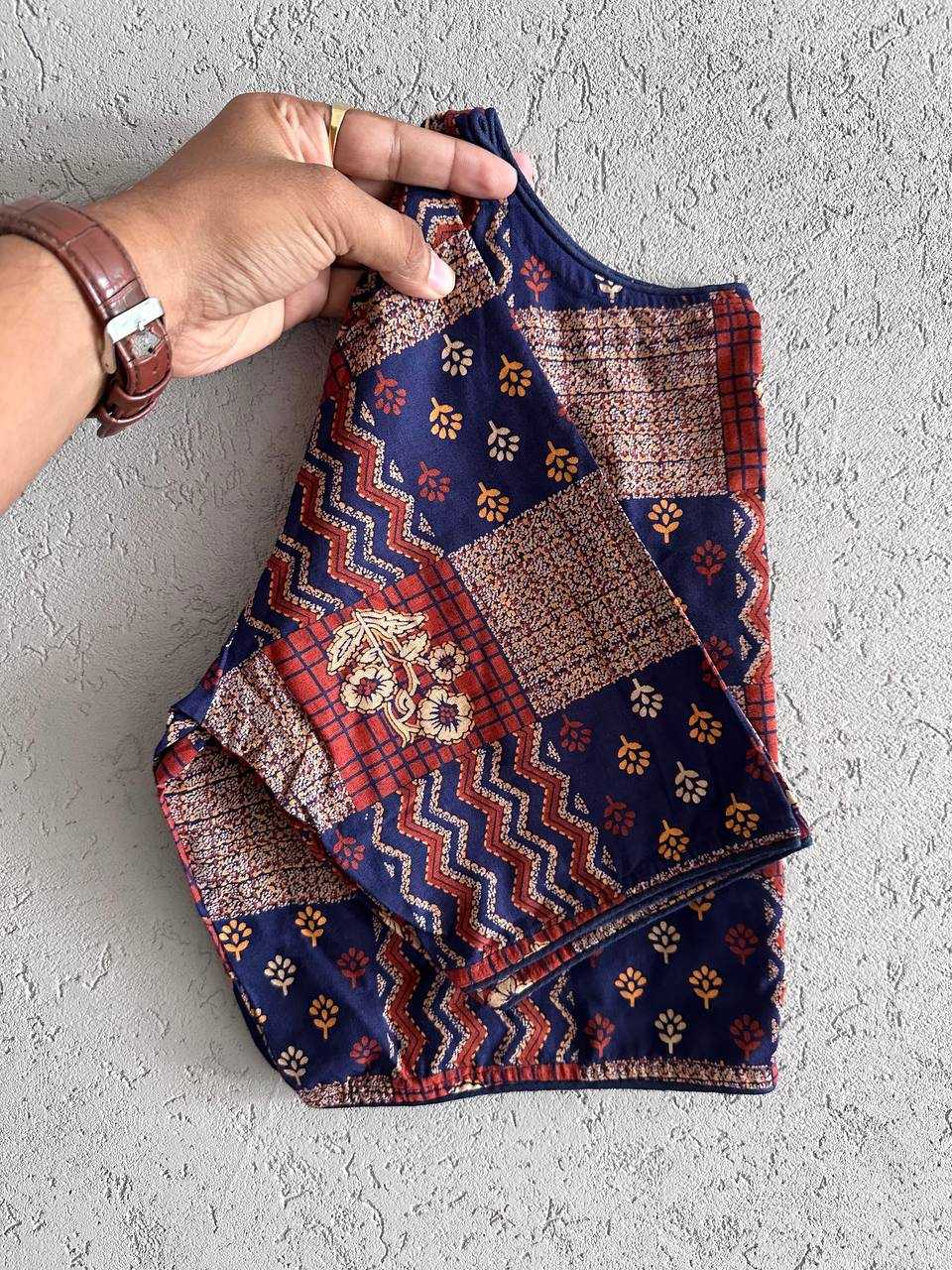 Ishana Soft Cotton Designer Blouse