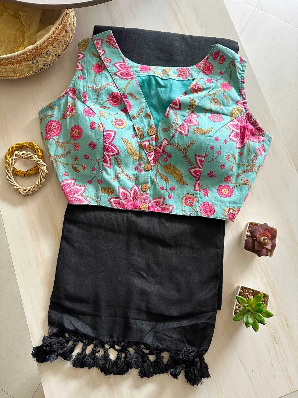 Riddhi Soft Cotton Designer Blouse