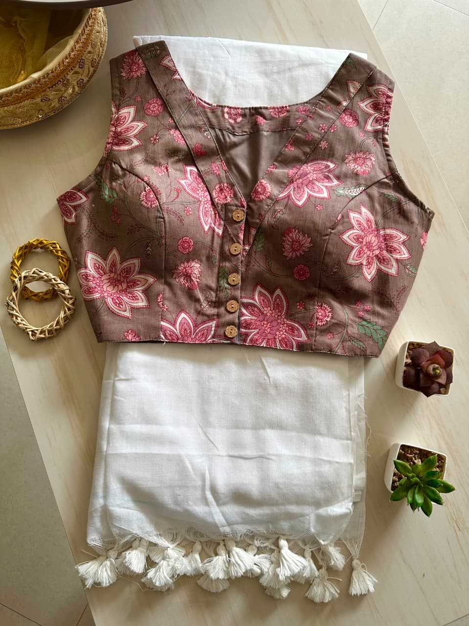Riddhi Soft Cotton Designer Blouse
