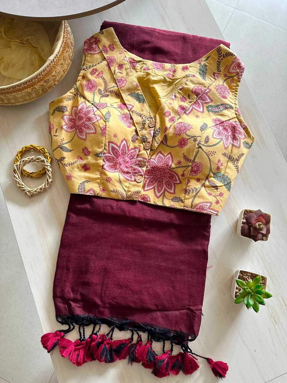 Riddhi Soft Cotton Designer Blouse